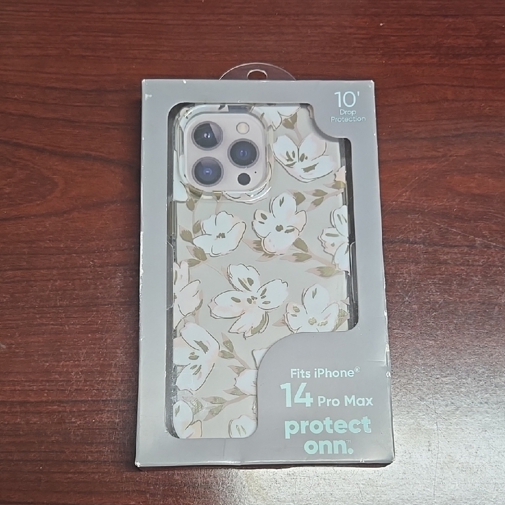 On Running Cream Floral Case for iPhone 14 Pro Max